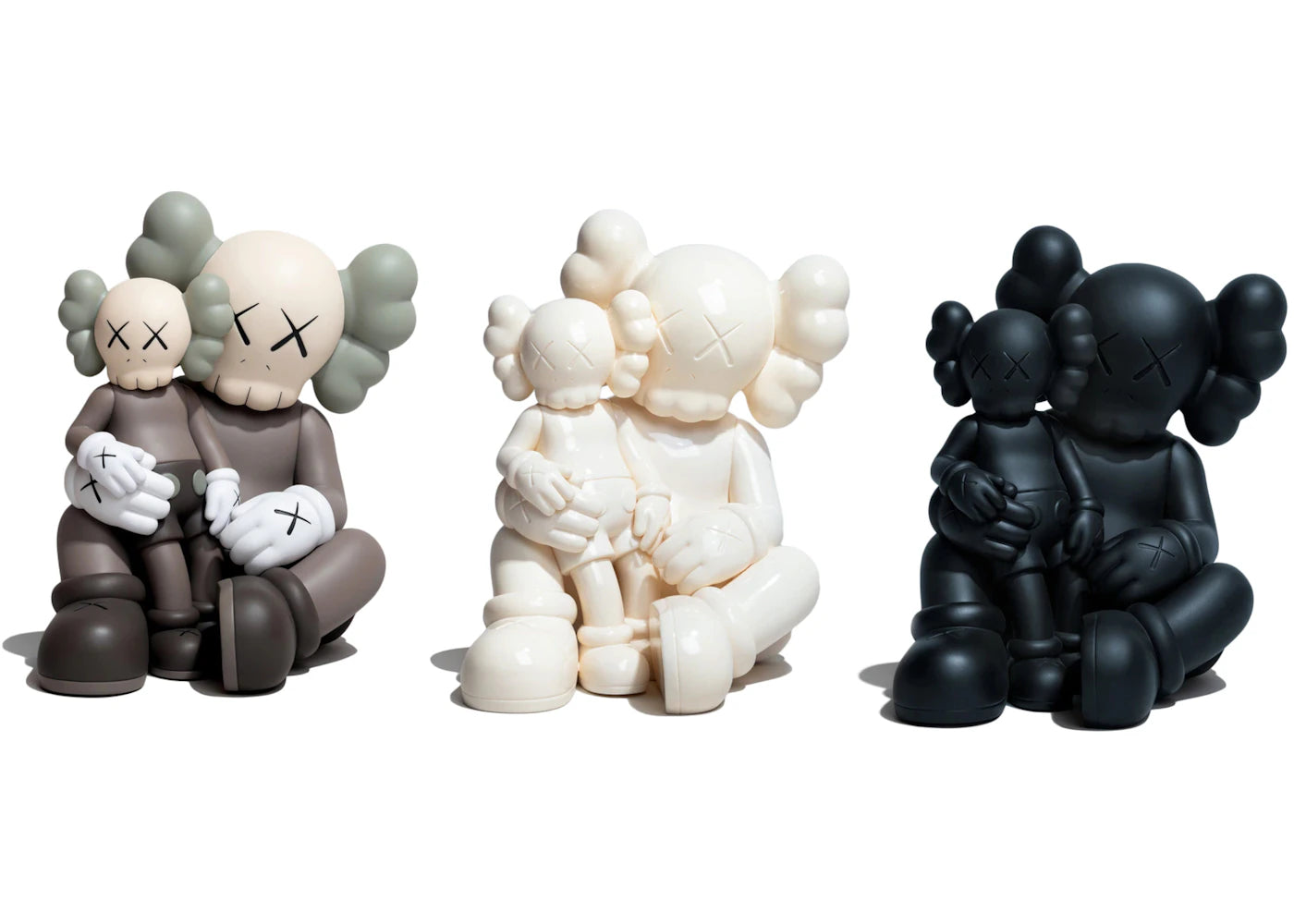 KAWS Holiday Changbai Mountain Vinyl Figure Set Brown/Snowy White/Black -1