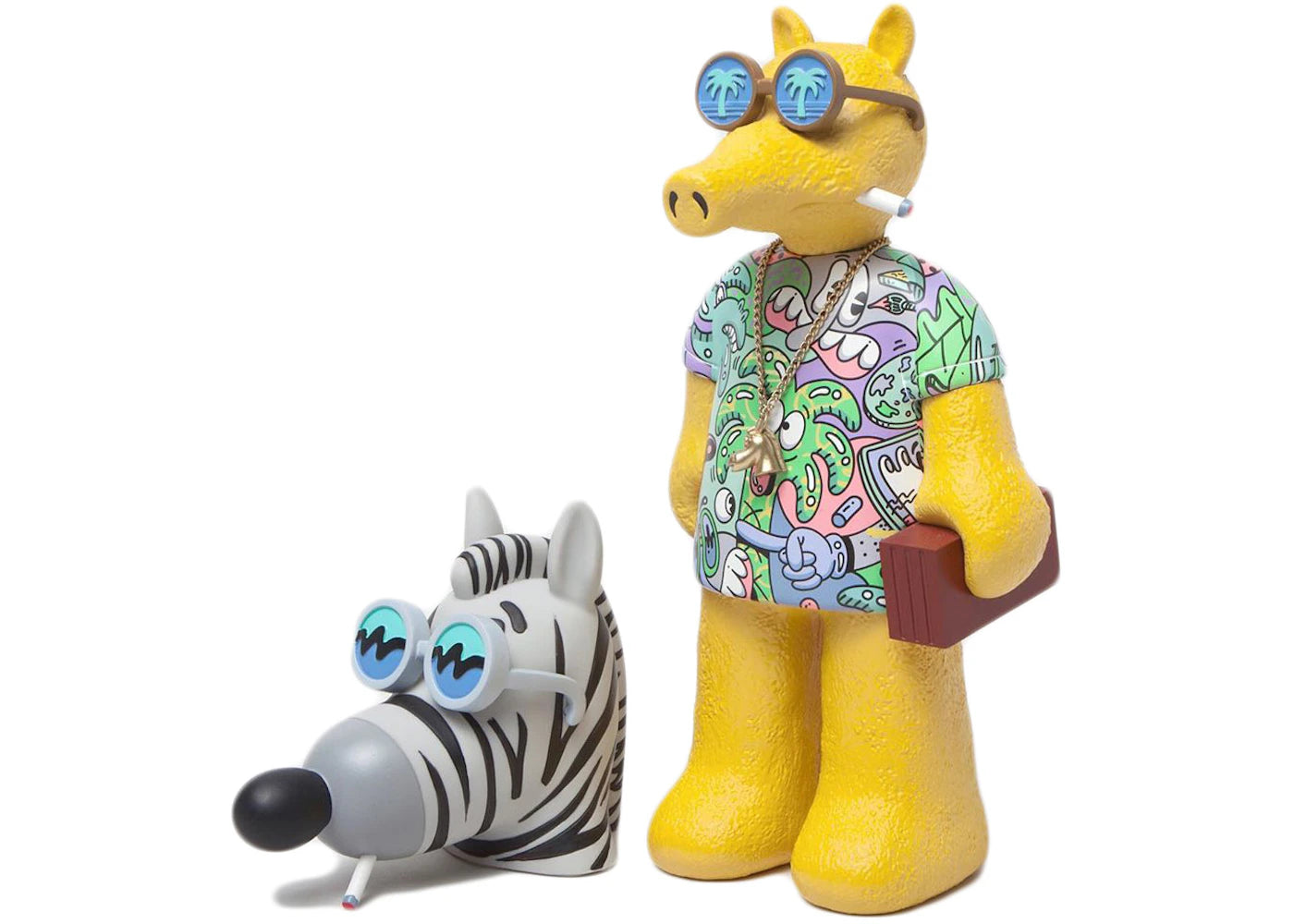 Steven Harrington x Freddie Gibbs x Madlib Quasimoto Figure Multi -1