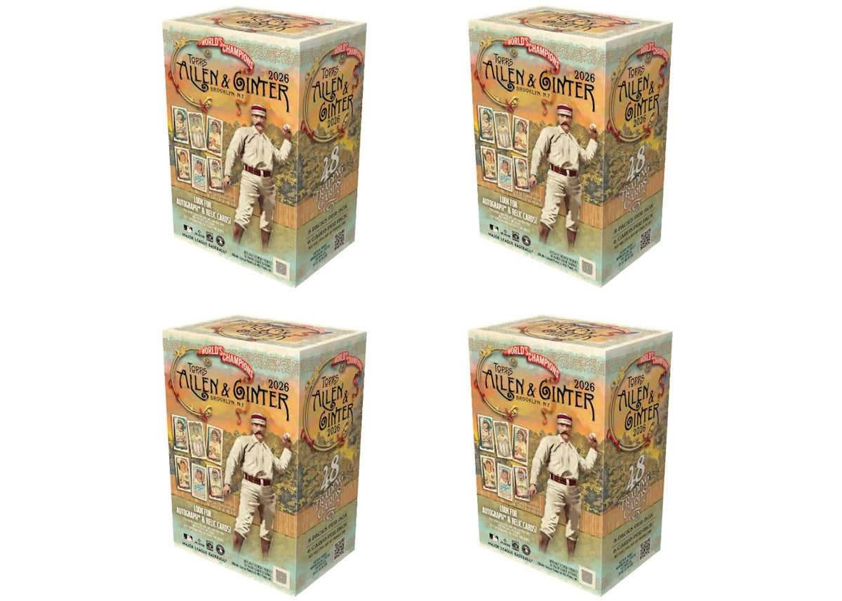 2026 Topps Allen & Ginter Baseball Value Box 4x Lot -1