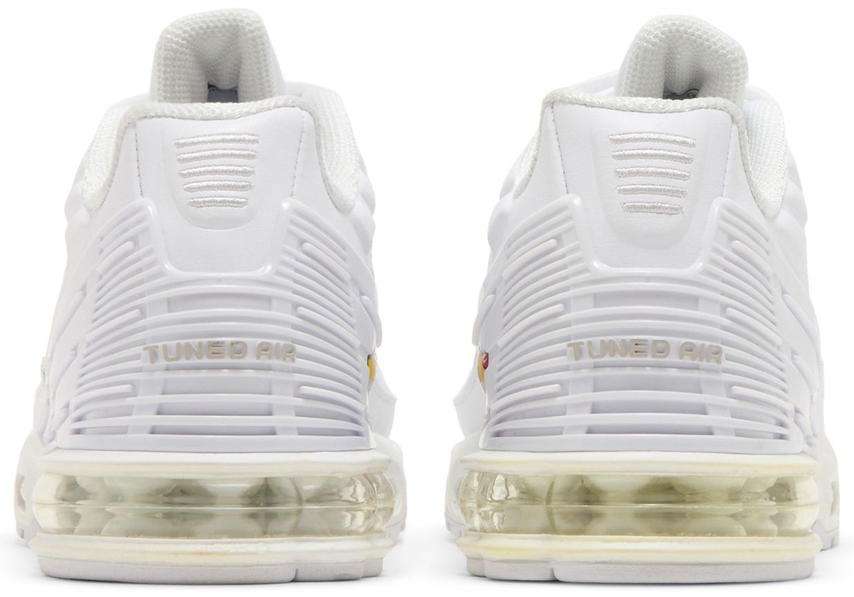 Nike Air Max Plus 3 Triple White-Back