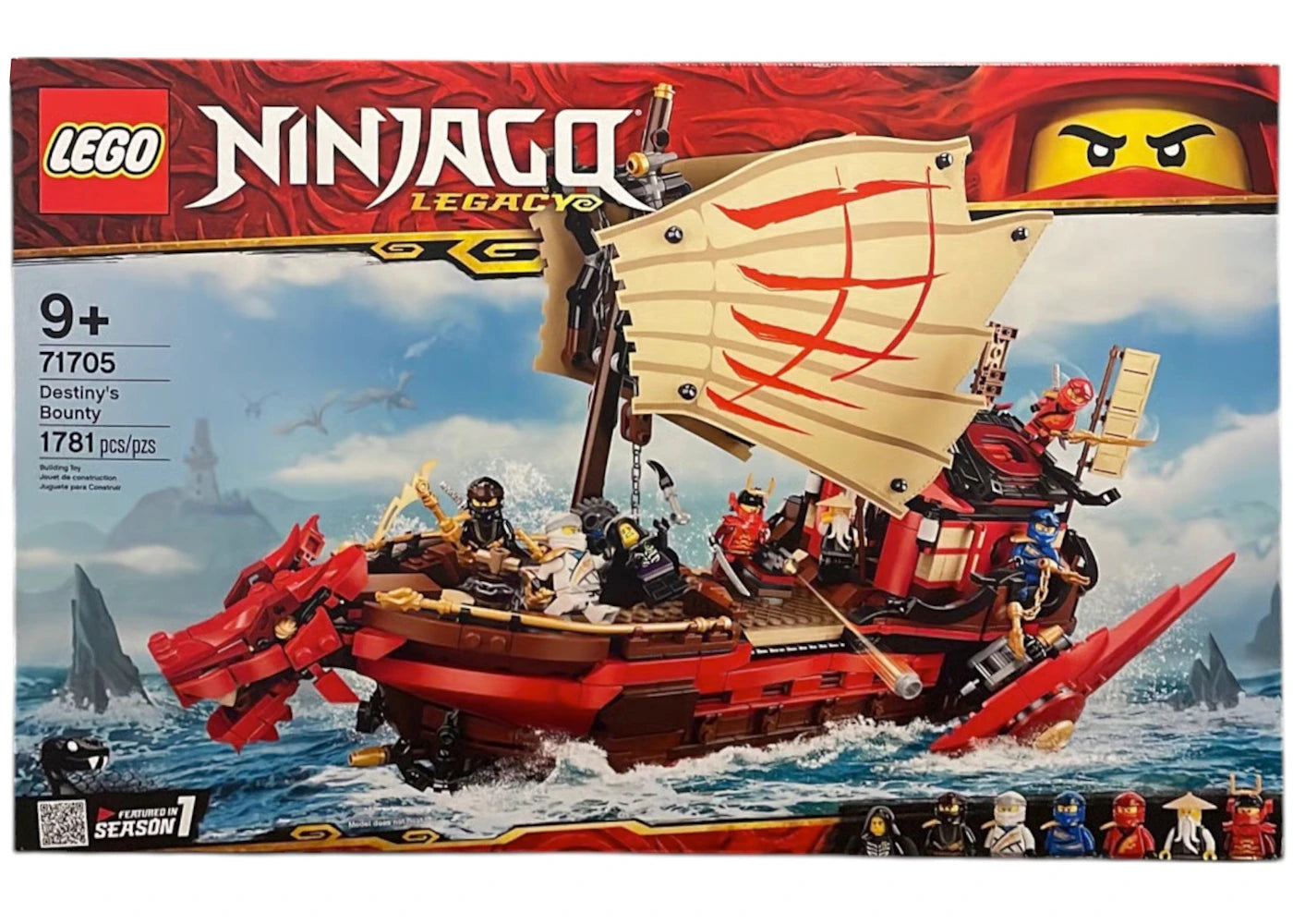 LEGO Ninjago Destiny's Bounty Set 71705 -1