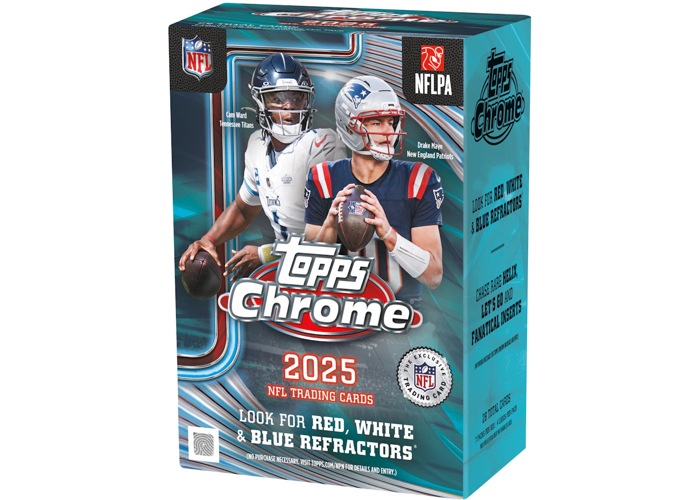 2025 Topps Chrome Football Value Box -1