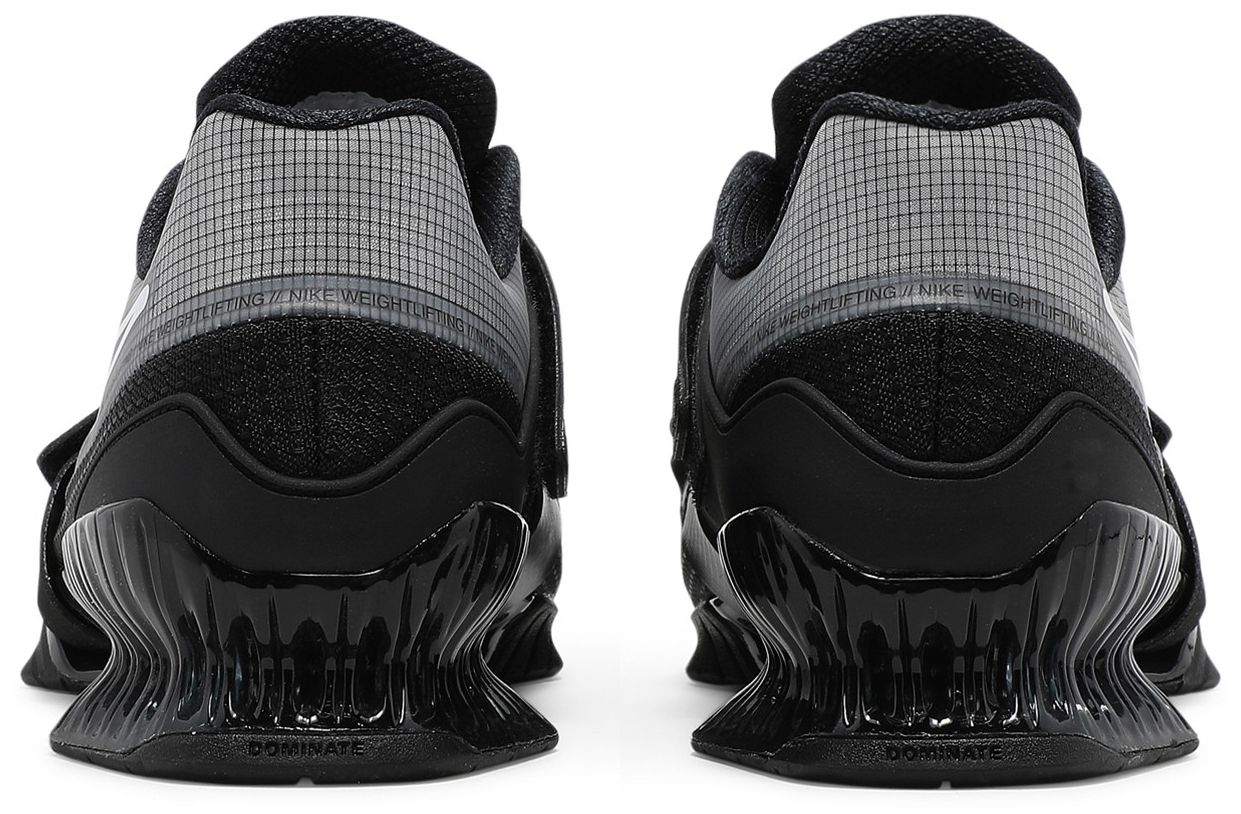 Nike Romaleos 4 Black White-Back