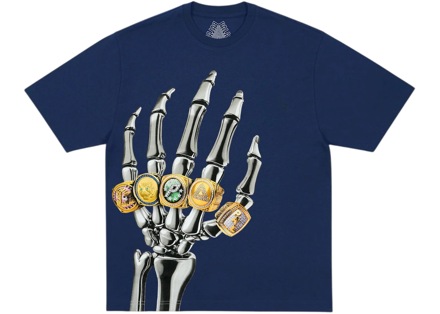 Palace Mechanical Champion T-Shirt Navy -1