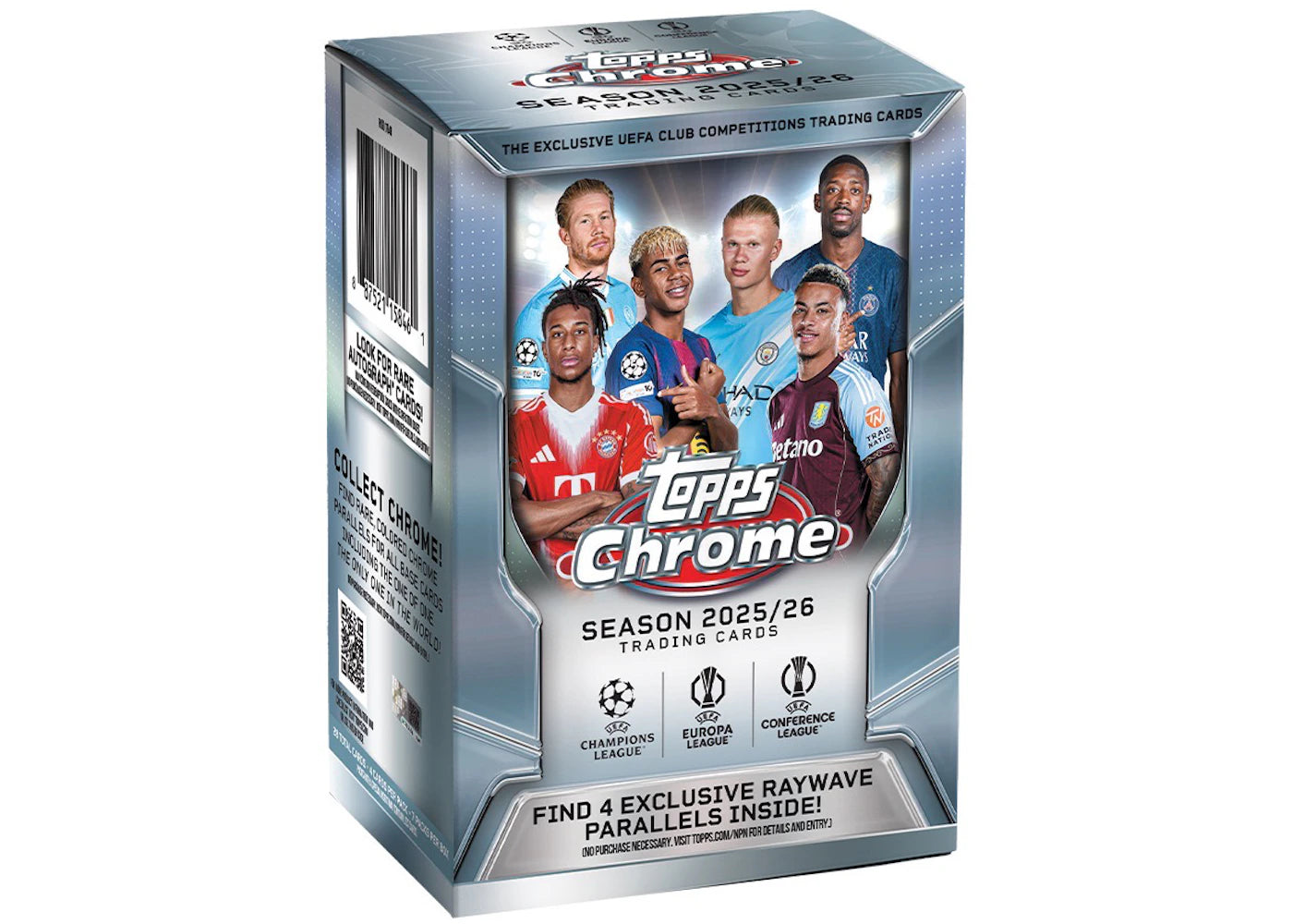 2025/26 Topps Chrome UEFA Club Competitions Value Box -1