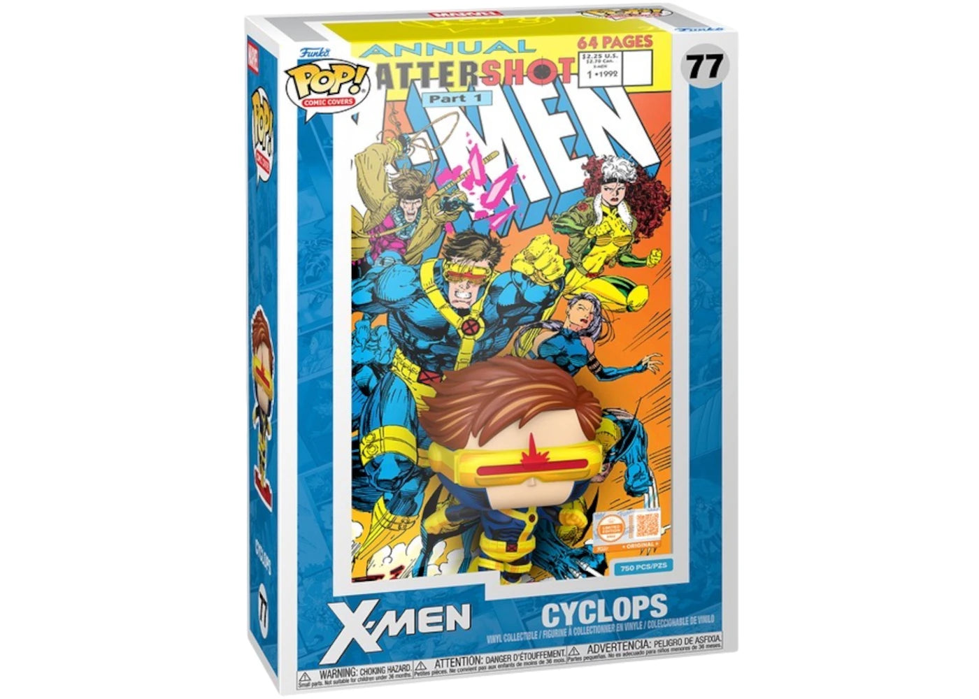 Funko Pop! Comic Covers X-Men: Shattershot Part 1 Cyclops Figure -1