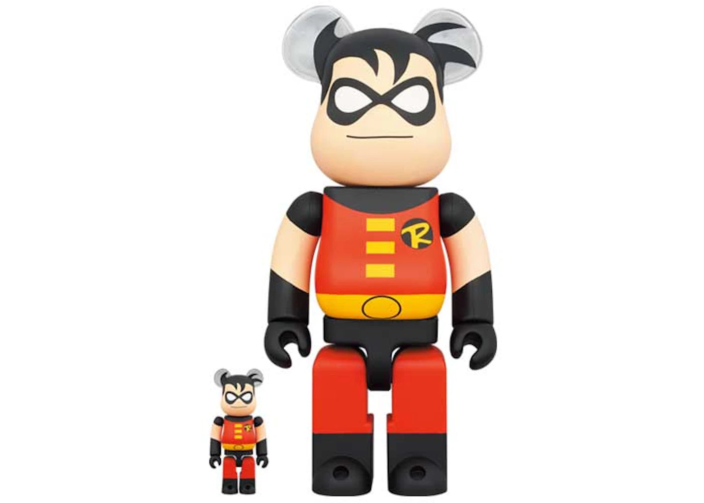 Bearbrick x DC Robin (The New Batman Adventures) 100% & 400% Set -1