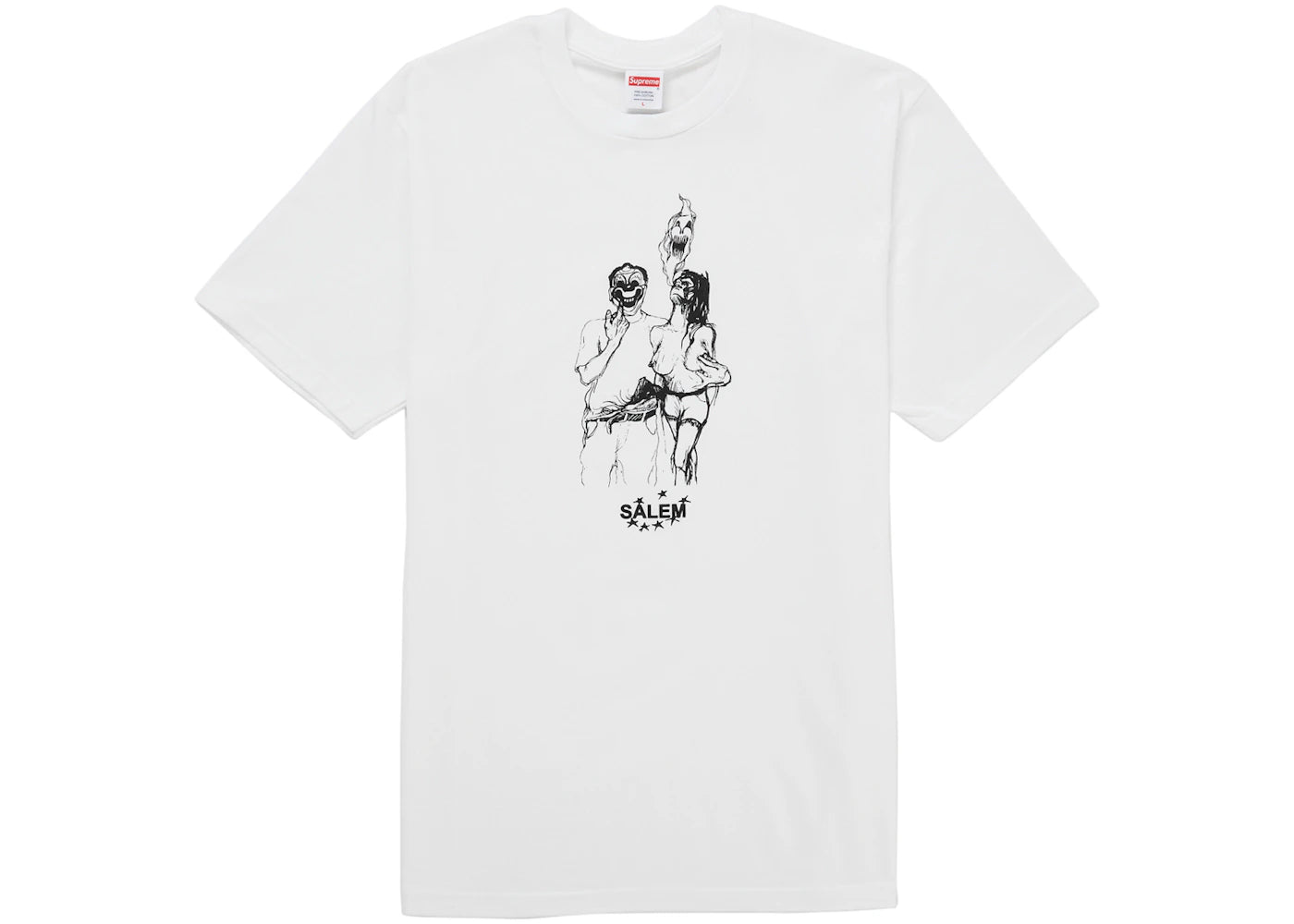 Supreme SALEM Tee White -1