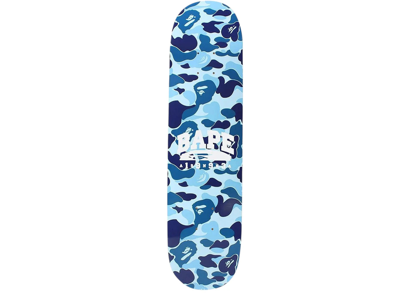 BAPE ABC Camo Skateboard Deck Blue -1