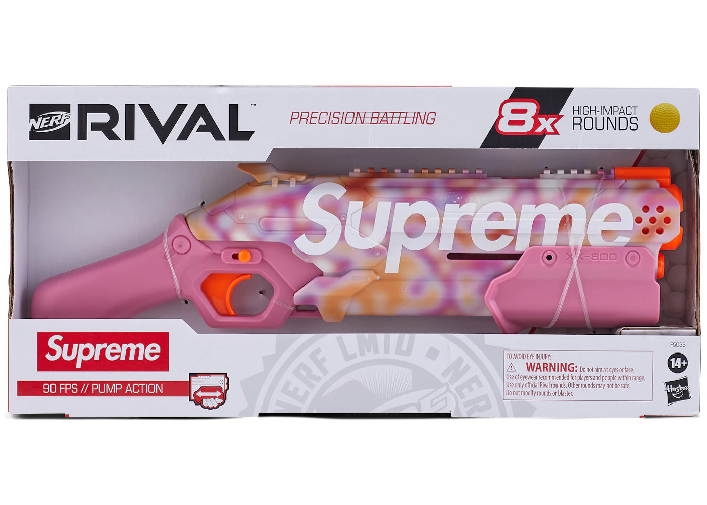 Supreme Nerf Rival Takedown Blaster Pink -1
