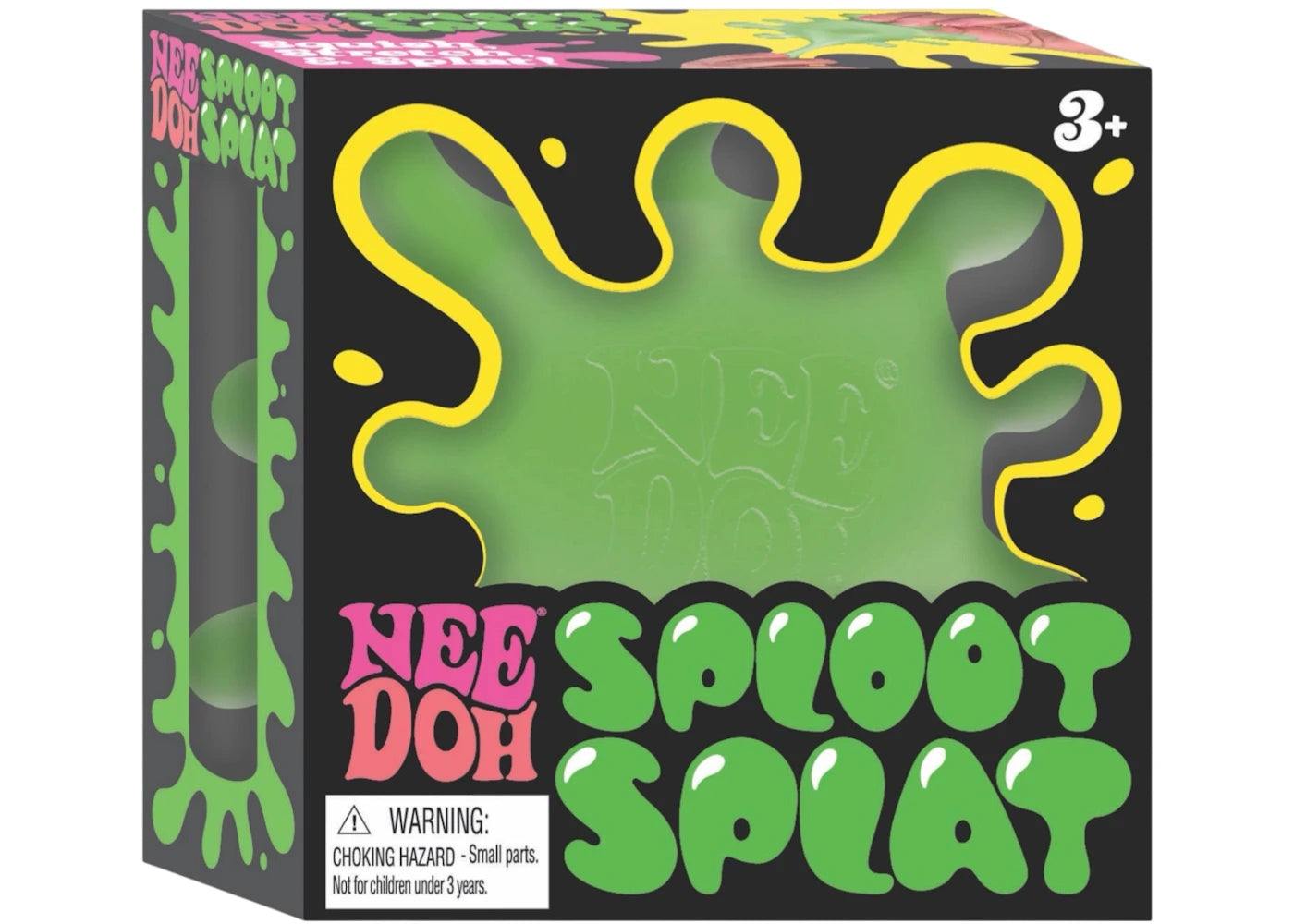 NeeDoh SplootSplat Squishy Fidget Toy Green -1
