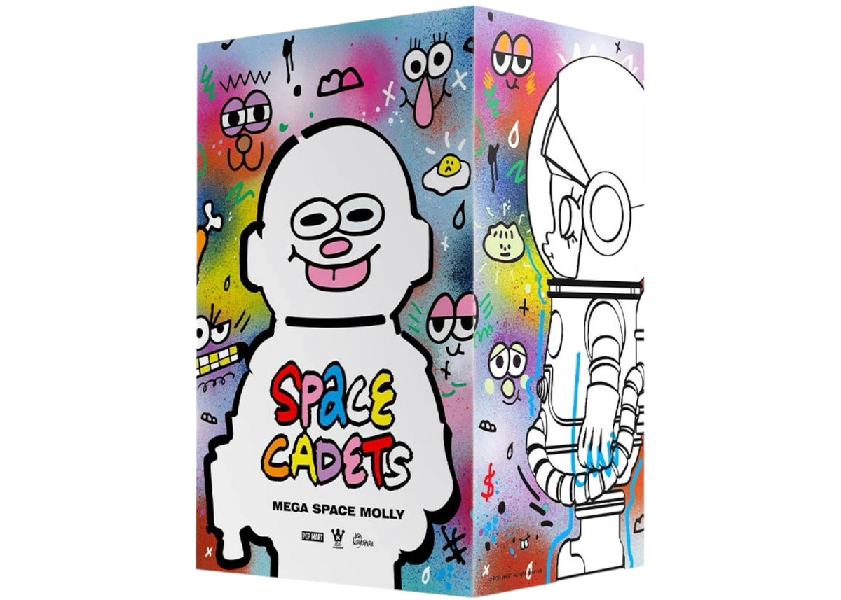 Pop Mart Mega Space Molly 400% Jon Burgerman Space Cadets Single Blind