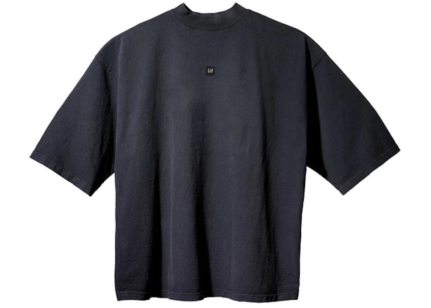 Yeezy Gap Engineered by Balenciaga Logo 3/4 Sleeve Tee Black -1
