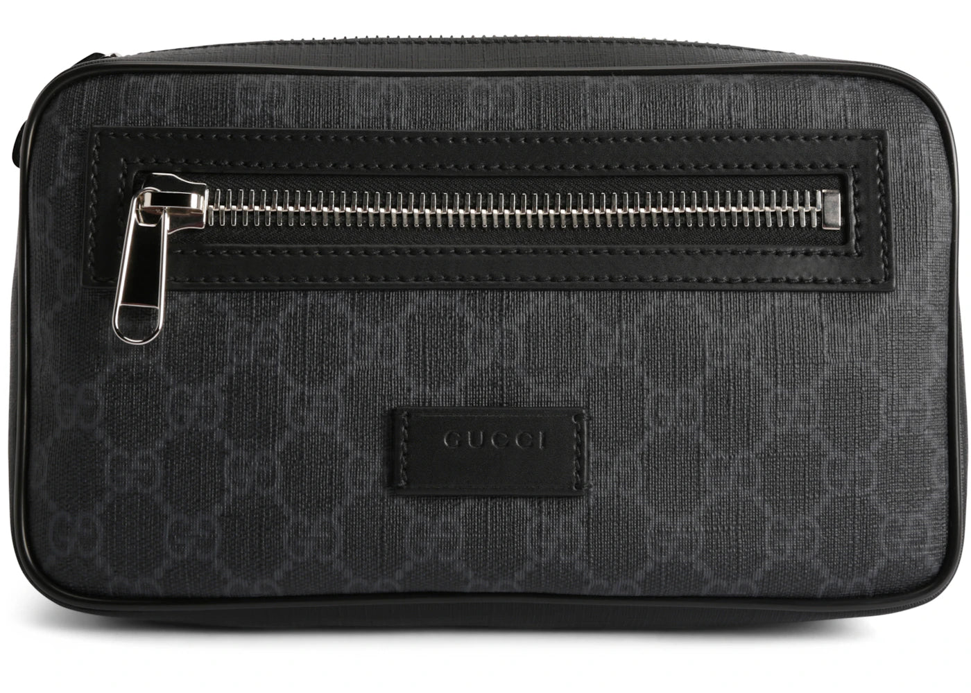 Gucci Waist Bag GG Supreme Soft Black/Grey -1