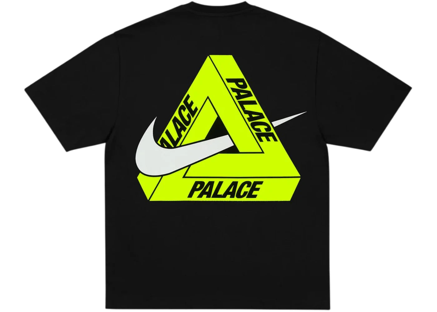 Palace x Nike Tri Swoosh T-Shirt Black -1