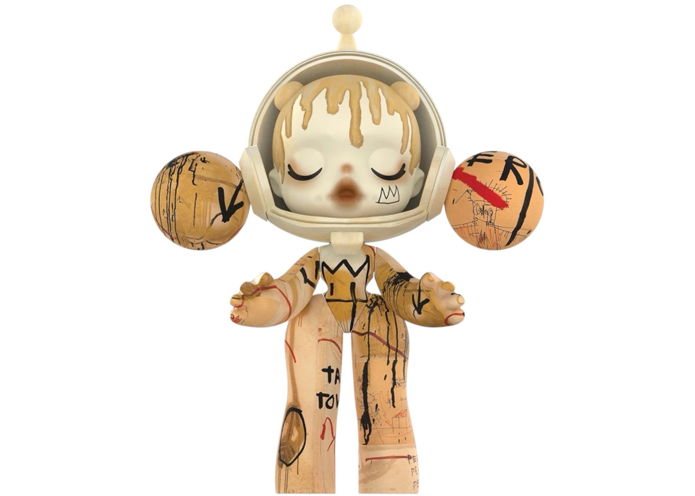 Pop Mart MEGA α SKULLPANDA Jean-Michel Basquiat 10 -1