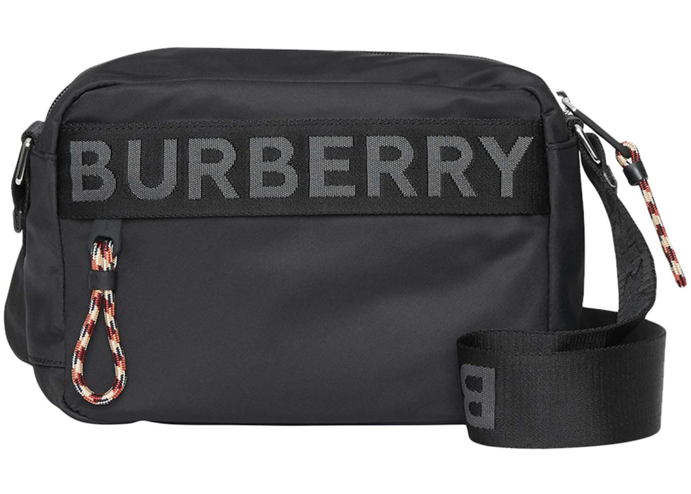 Burberry ECONYL Logo Crossbody Black -1