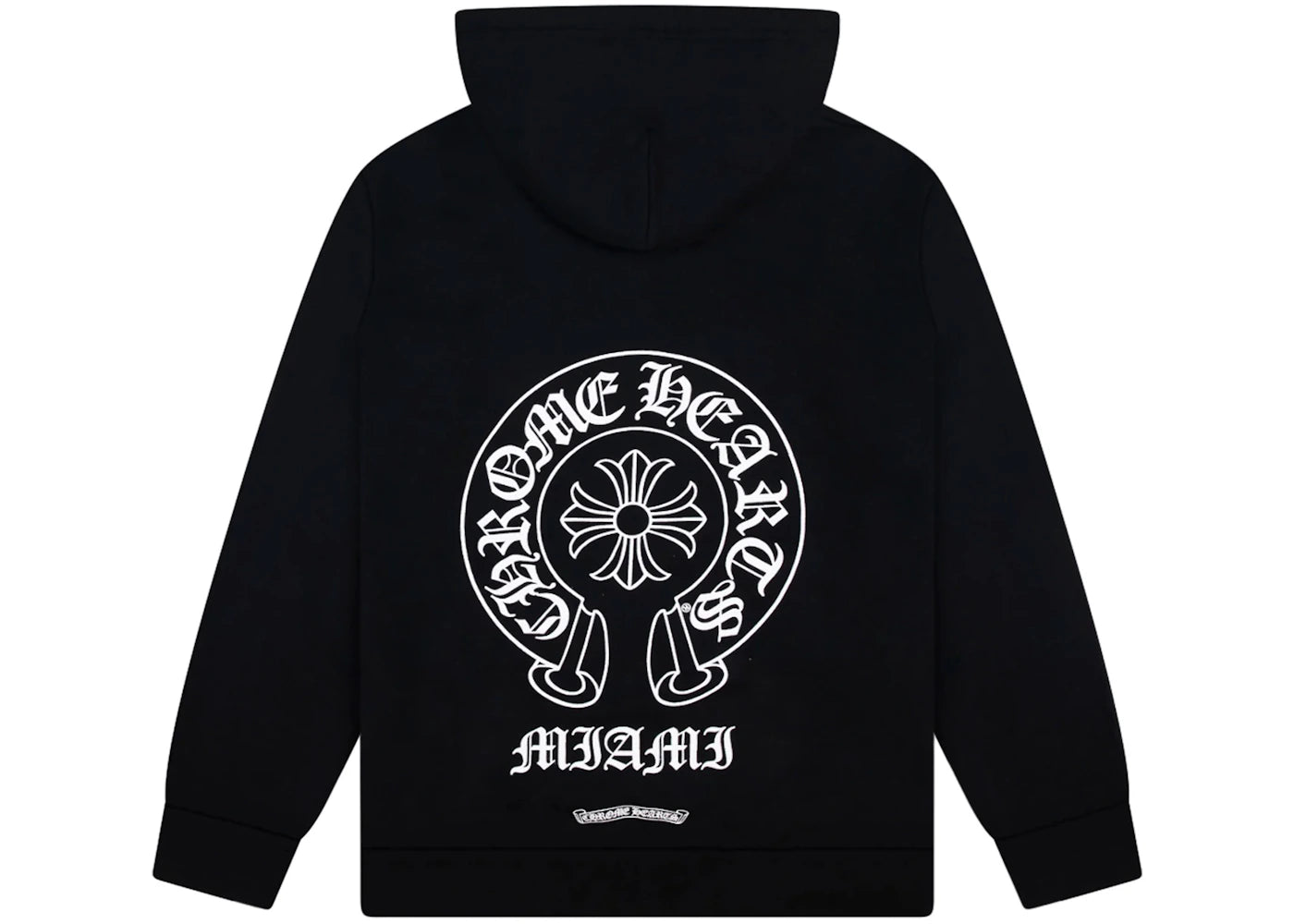 Chrome Hearts Miami Exclusive Zip Up Hoodie Black -1