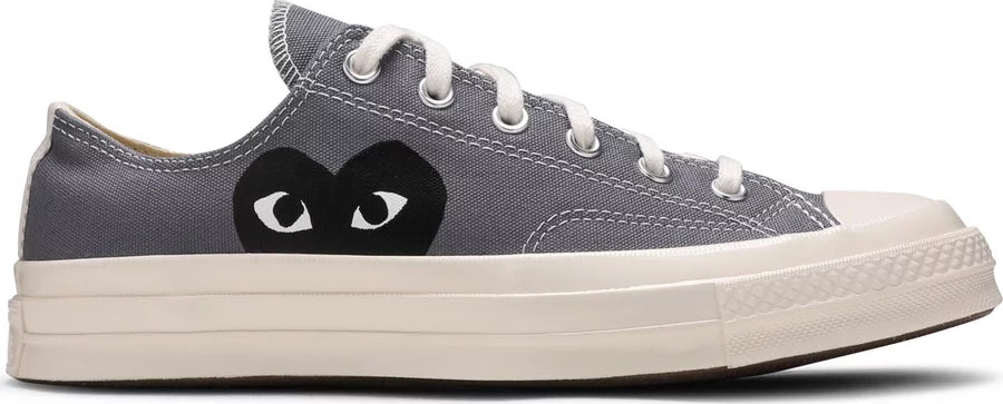 Chuck Taylor All-Star 70s Hi Comme des Garçons PLAY Staalgrijs