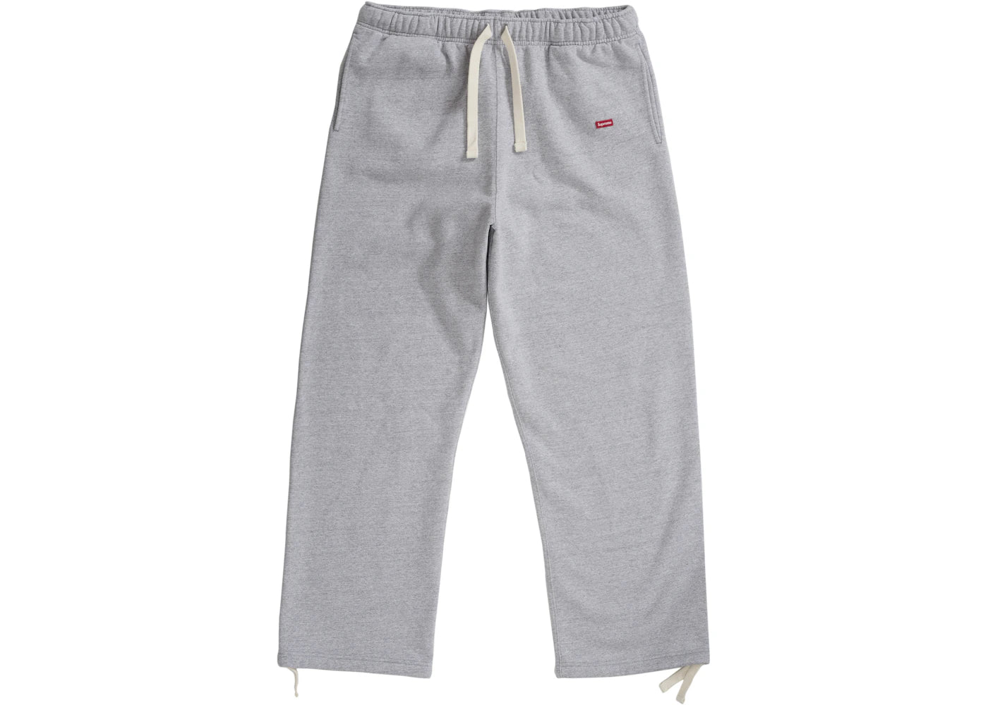 Supreme Small Box Drawstring Sweatpant Heather Grey -1