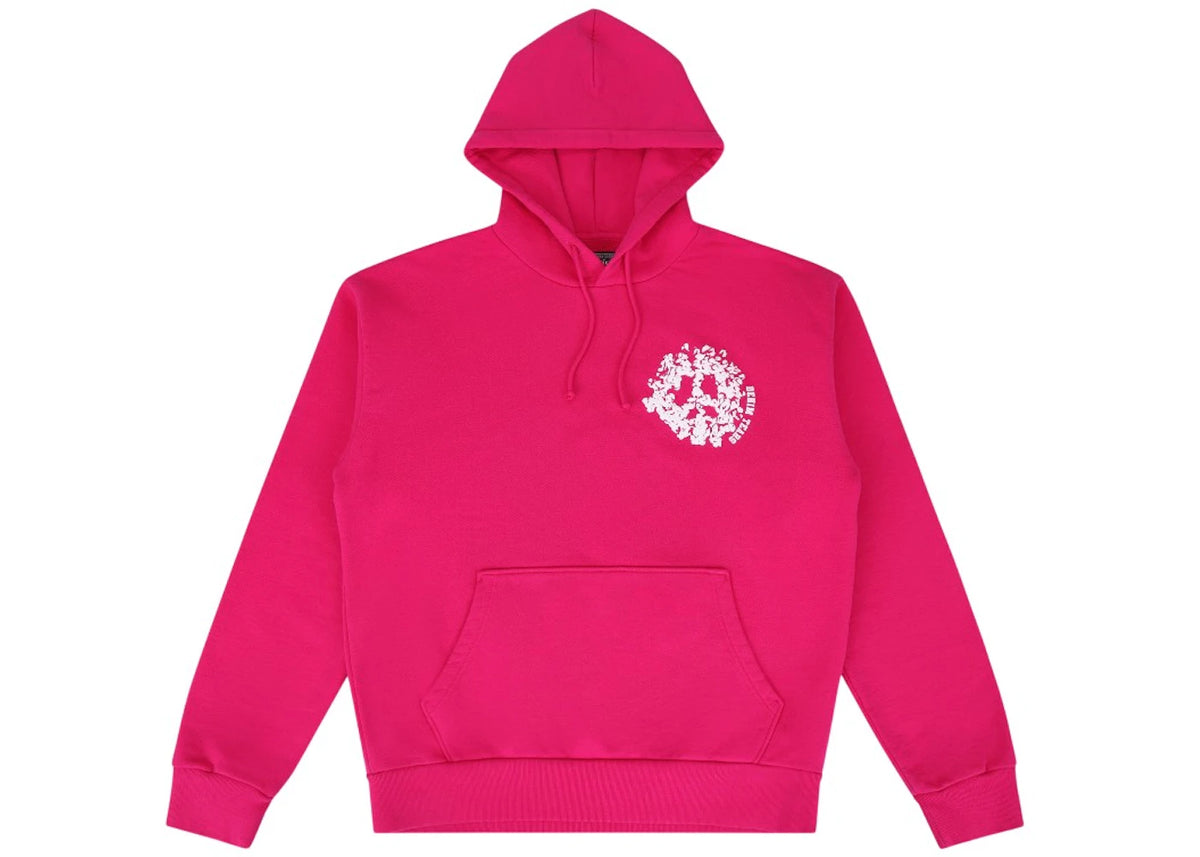 Denim Tears Denim University Hoodie Pink/White -1
