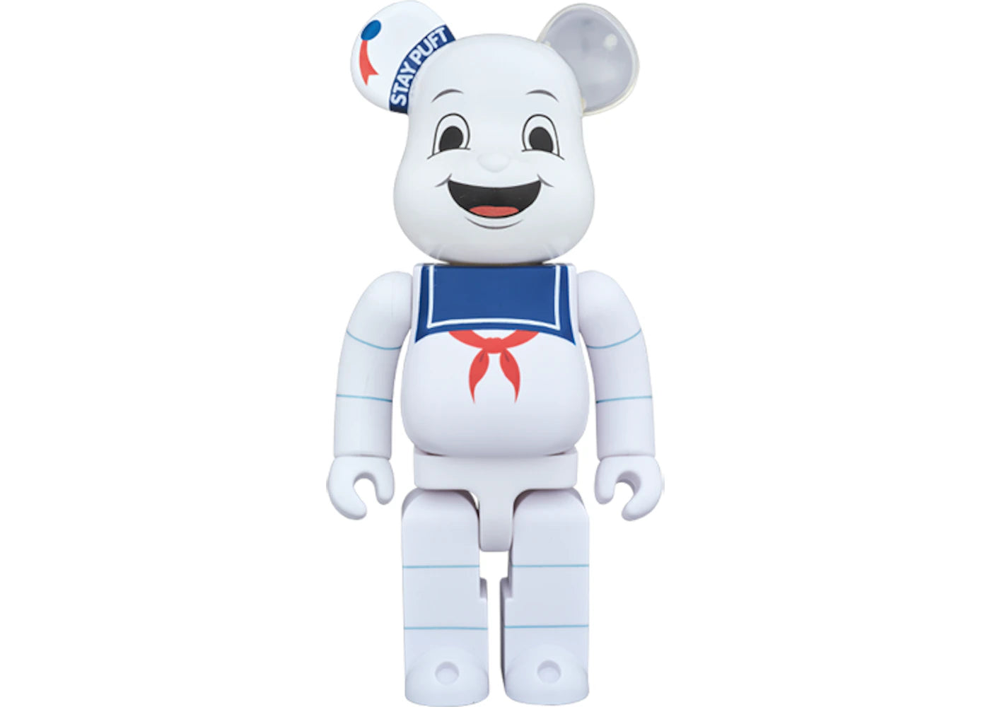 Bearbrick x Ghostbusters Stay Puft Marshmellow Man 1000% White -1