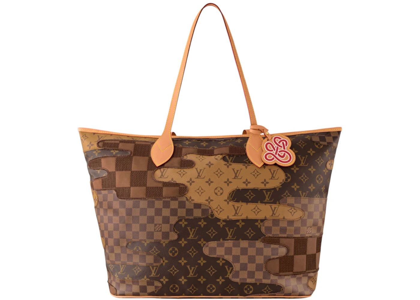 Louis Vuitton x Nigo Nevereverfull Tote Brown -1