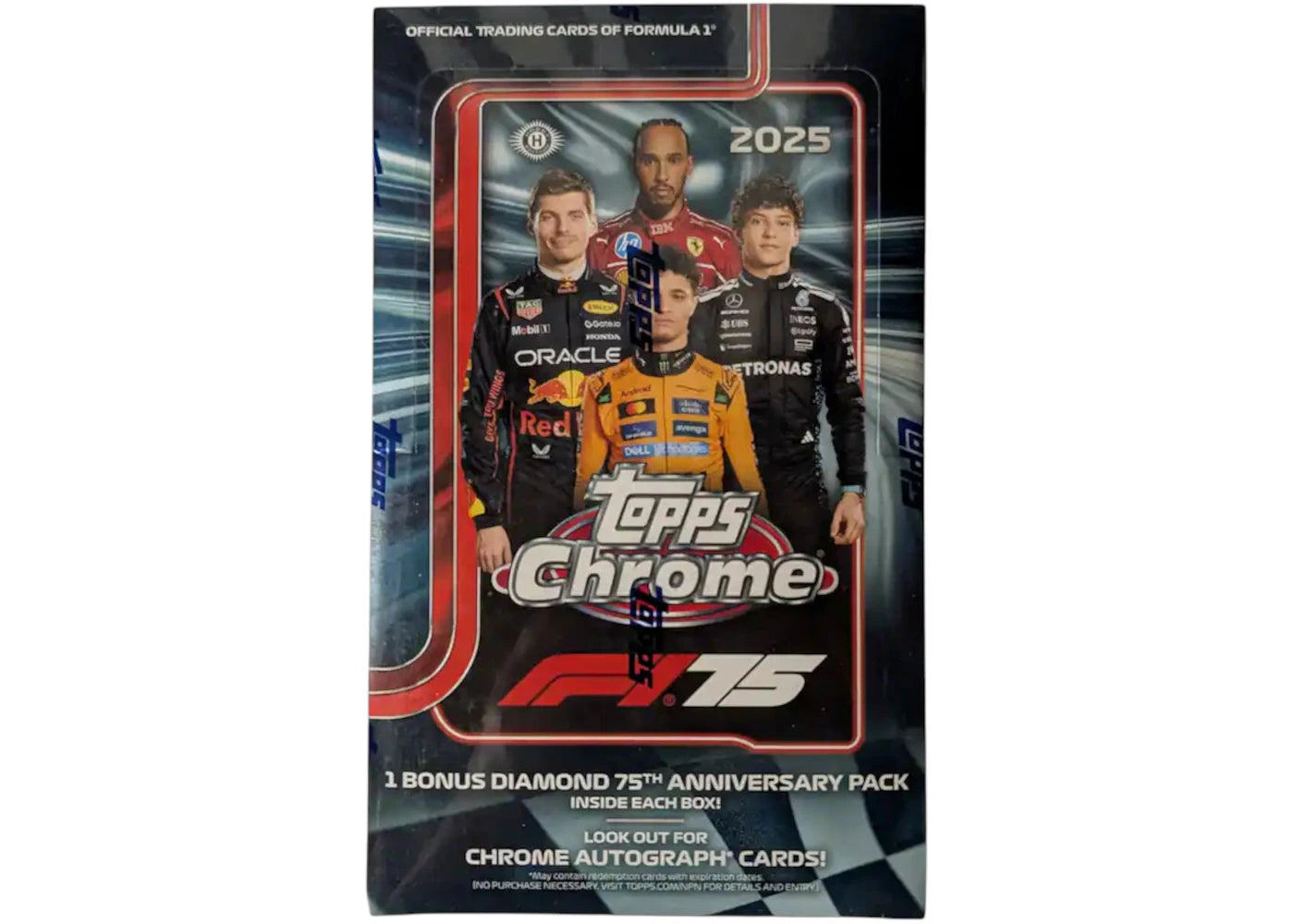 2025 Topps Chrome Formula 1 Hobby Box -1