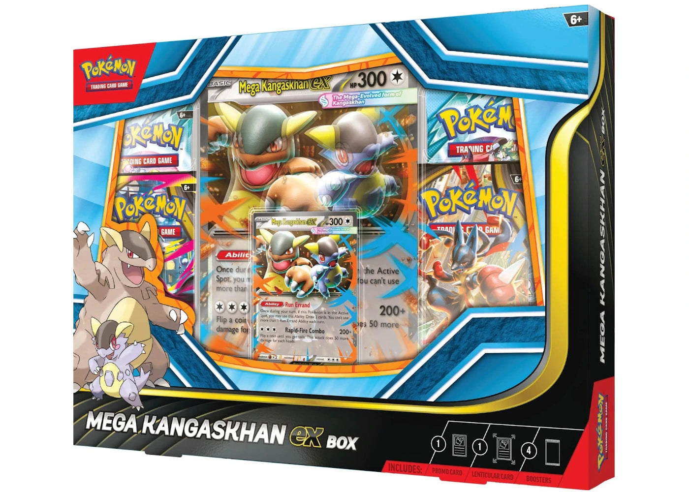 2025 Pokémon Mega Evolution Mega Kangaskhan ex Box -1