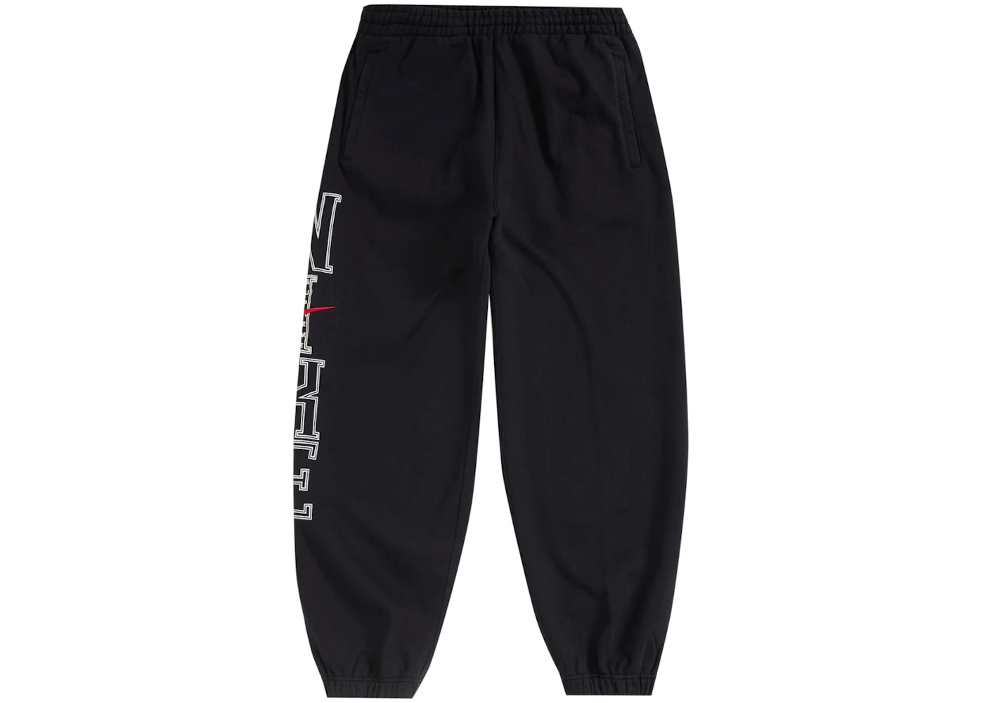 Supreme Nike Sweatpants Black -1
