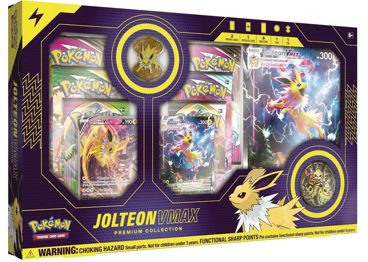 Pokémon TCG Jolteon V VMAX Premium Collection Box (US Version) -1
