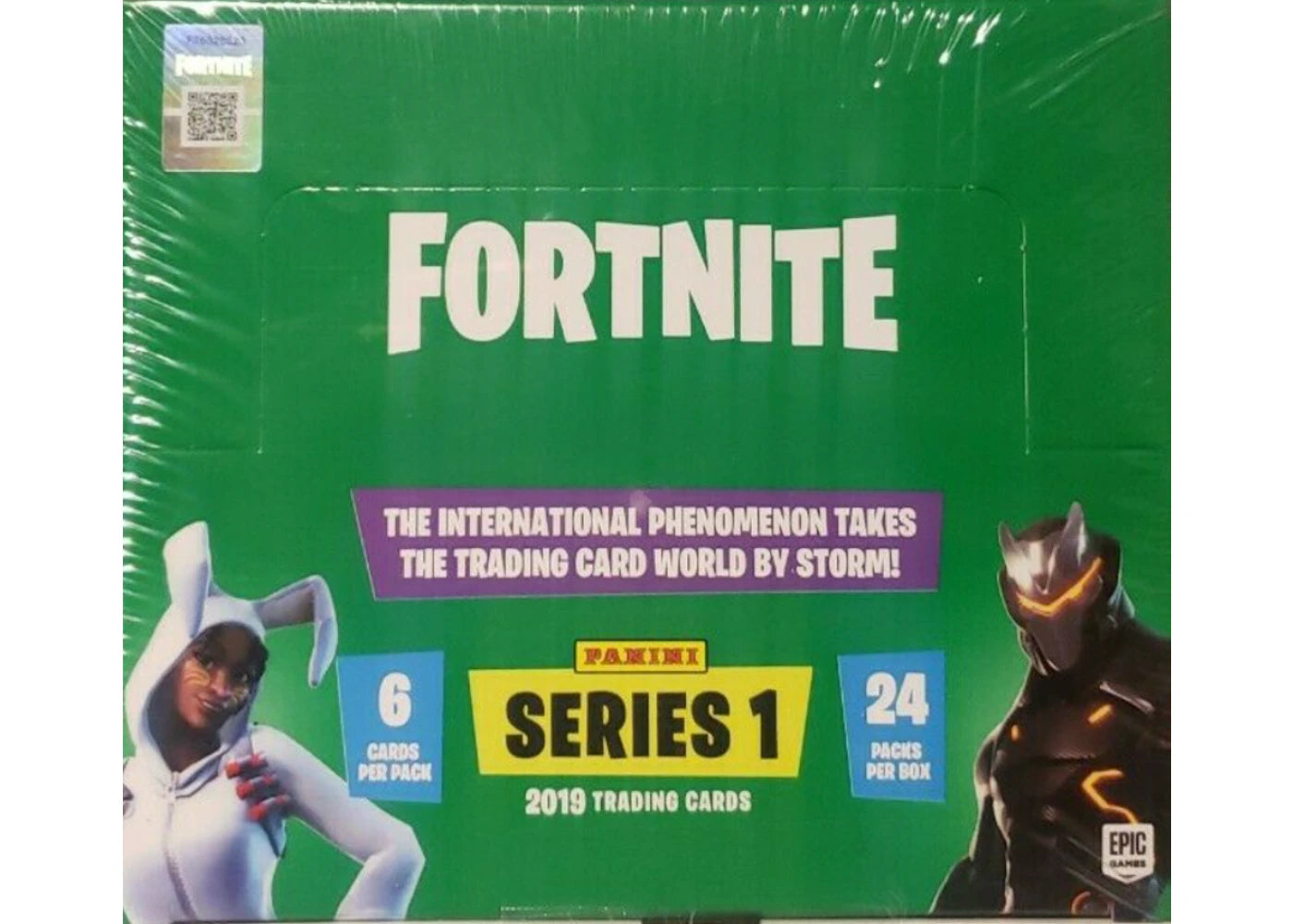 2019 Panini Fortnite Series 1 Hobby Box Clear Shrink Wrap -1
