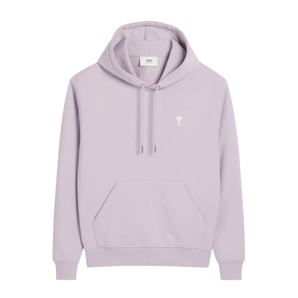 Hoodie Violet Ami de Coeur en Coton -1