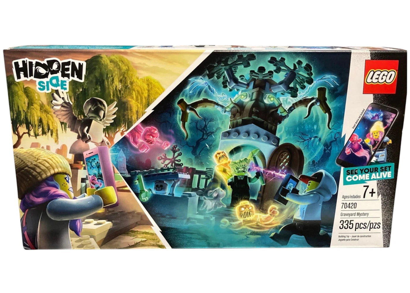 LEGO Hidden Side Graveyard Mystery Set 70420 -1