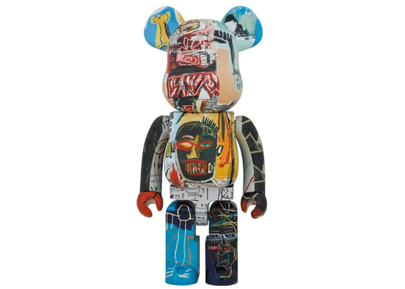 Bearbrick Jean-Michel Basquiat "Special" 1000% -1
