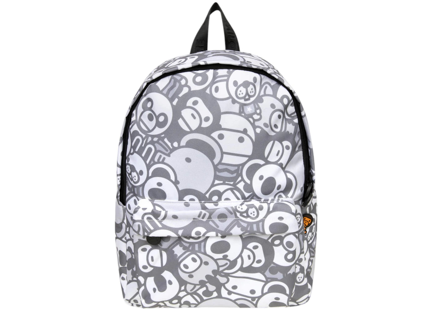 BAPE Hard Medium Backpack White -1