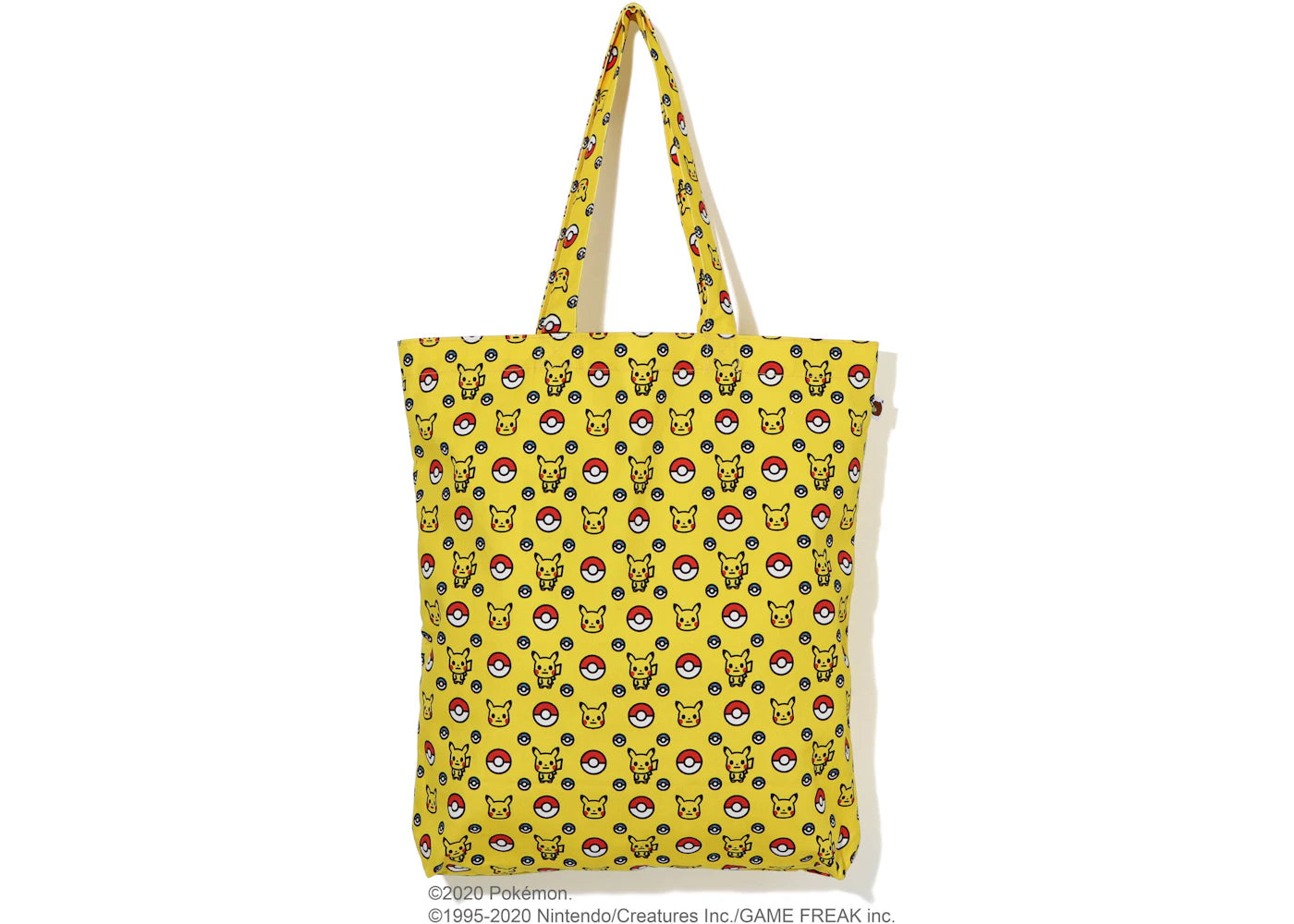 BAPE x Pokemon Tote Bag Yellow -1