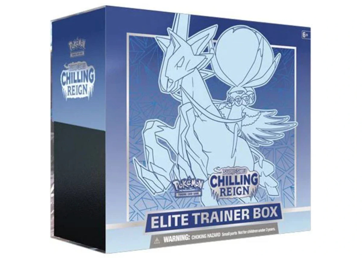 Pokémon TCG Sword & Shield Chilling Reign Elite Trainer Box (Ice Rider Calyrex) -1