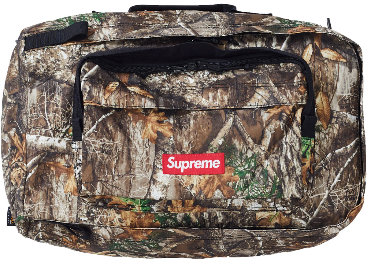 Supreme Duffle Bag (FW19) Real Tree Camo -1