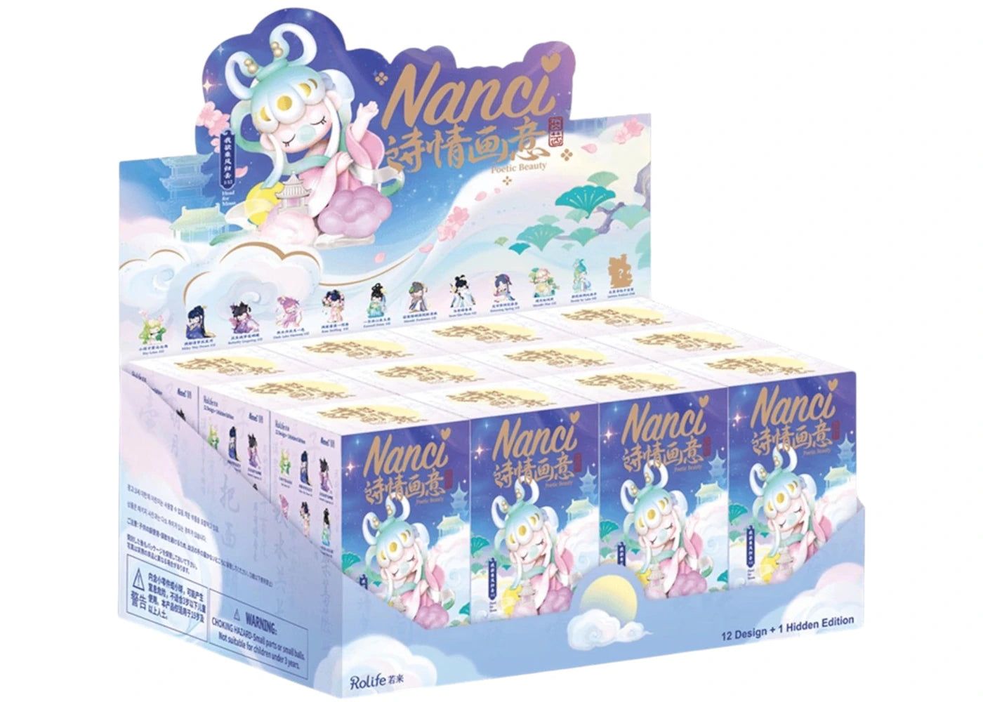 Rolife Nanci's Poetic Beauty Series Figure Sealed Case (12 Blind Box) -1