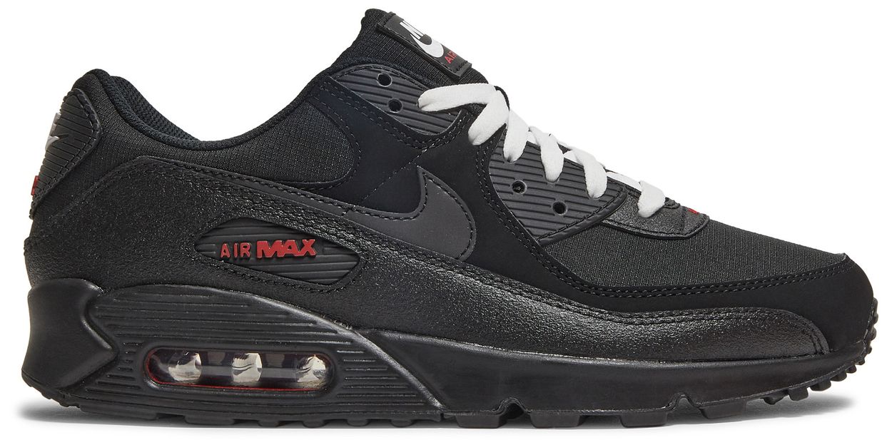 Nike Air Max 90 Black Sport Red-1