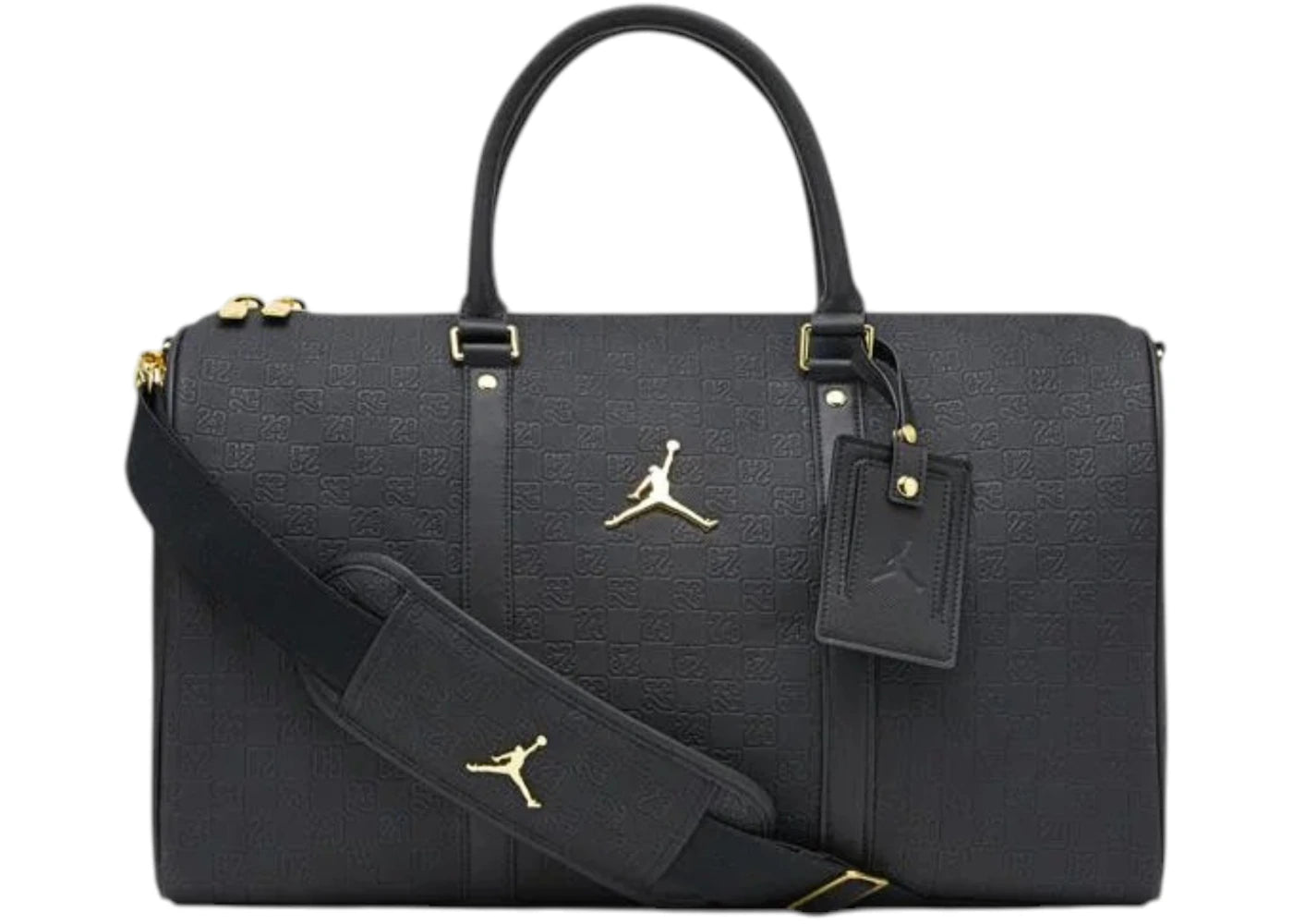 Nike Air Jordan Monogram Duffle Bag Black -1