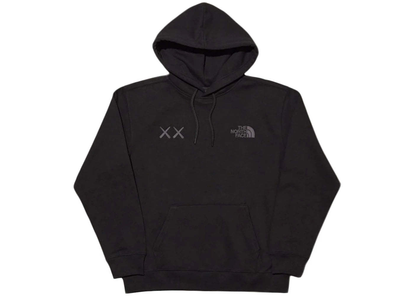 KAWS x The North Face Hoodie Black -1