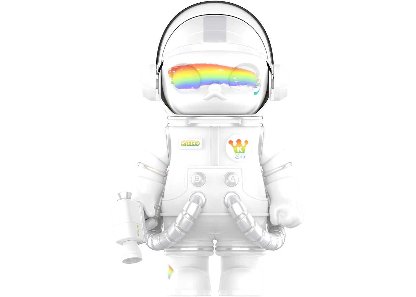 Pop Mart Mega Space Molly Rainbow (Regular Edition) 400% -1