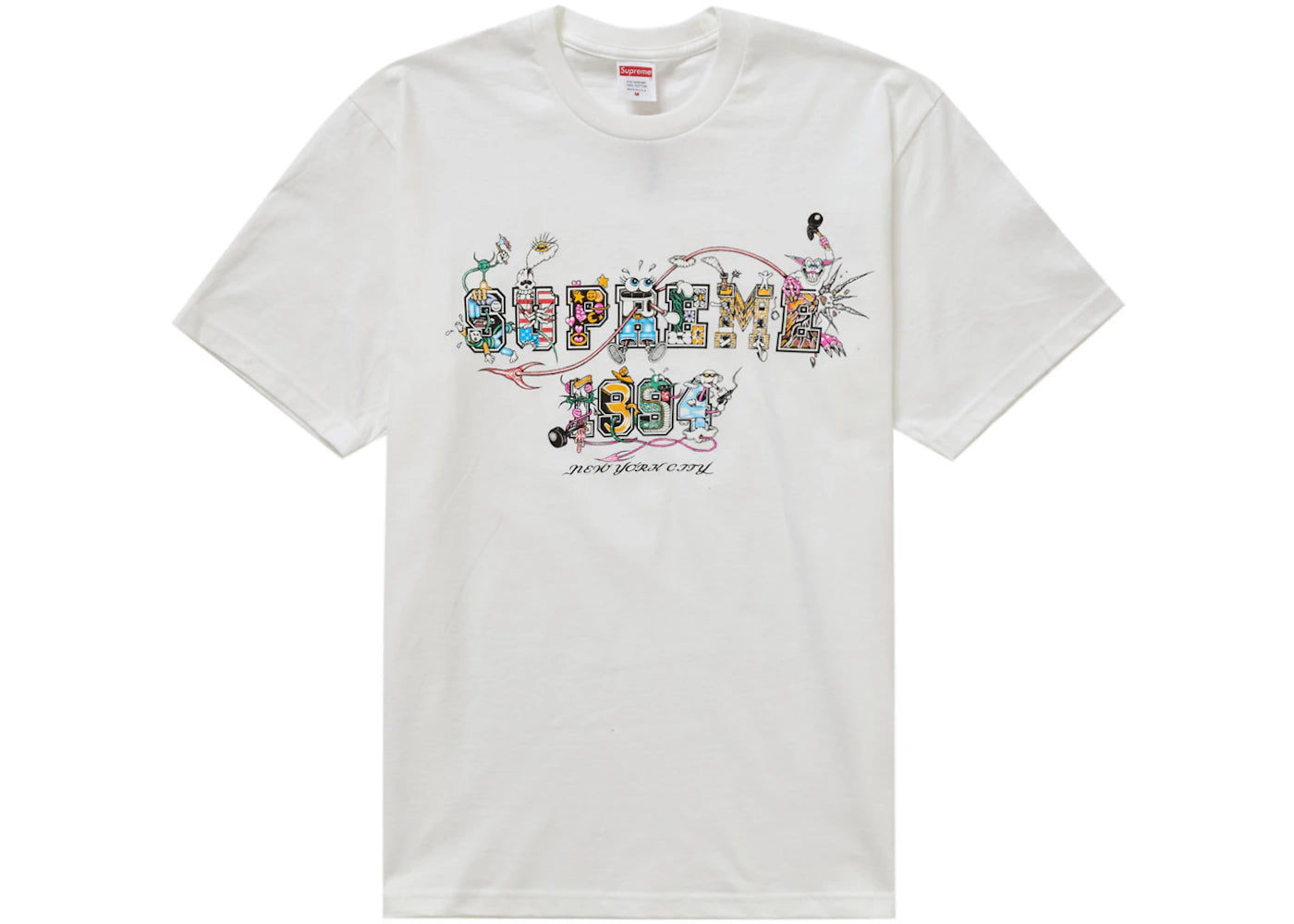 Supreme Varsity Tee White -1