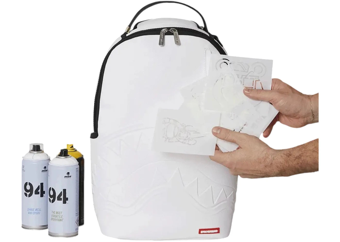 Sprayground Graffiti Artist Design Your Own Backpack 9 Stencils Included Multicolor -1