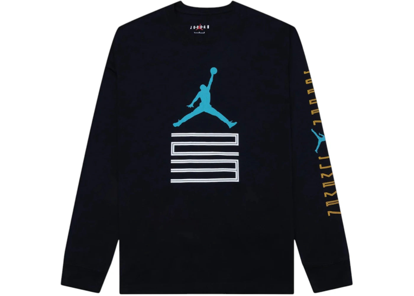 Jordan Brooklyn AJ11 Graphic Long Sleeve Tee Black -1