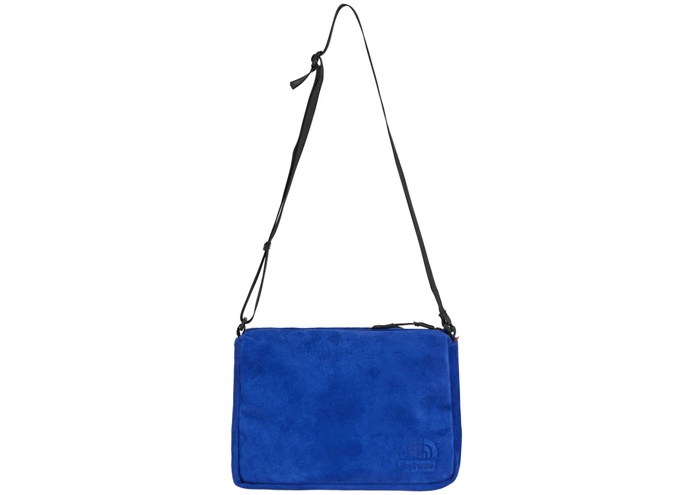 Supreme The North Face Suede Shoulder Bag Blue -1