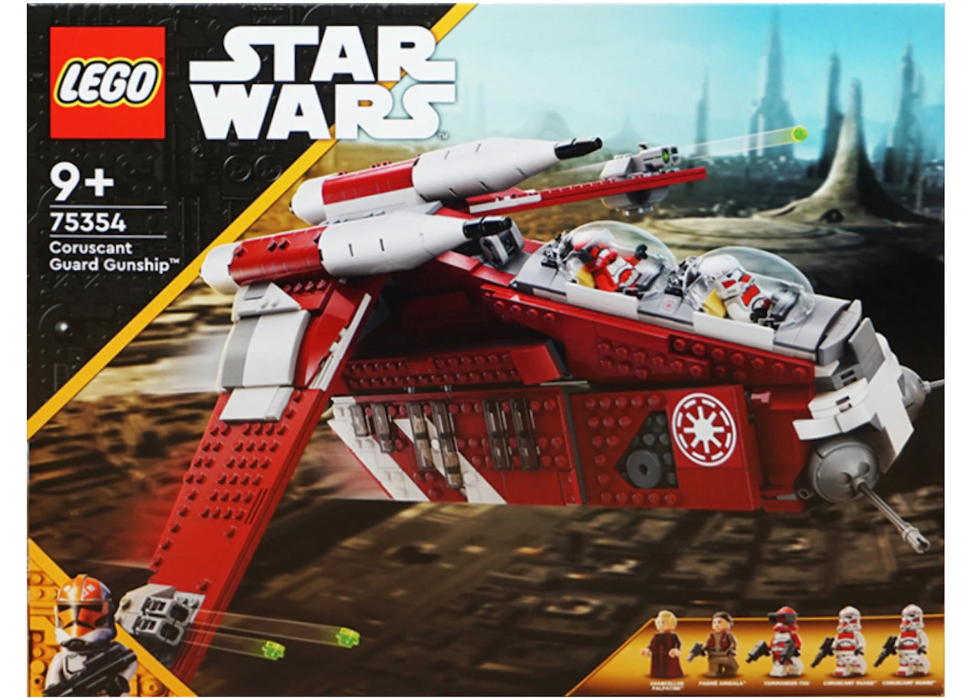 LEGO Star Wars Coruscant Guard Gunship Set 75354 -1