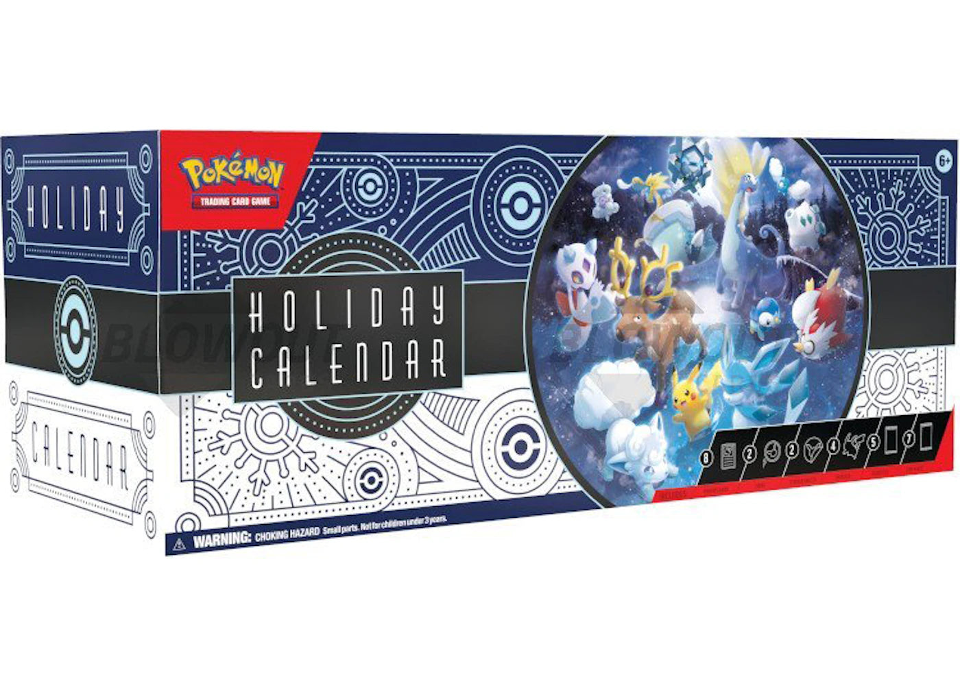 2023 Pokémon TCG Holiday Advent Calendar -1